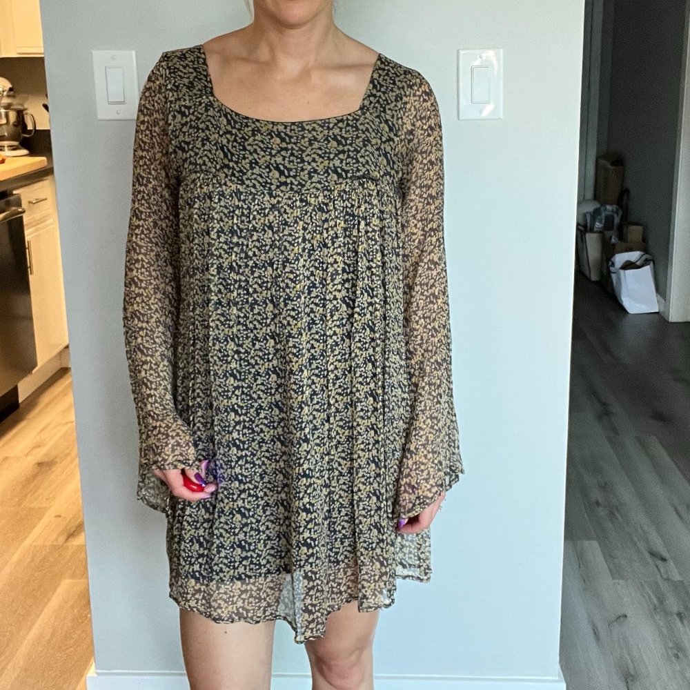 Winter Kate Sheer Shift Dress